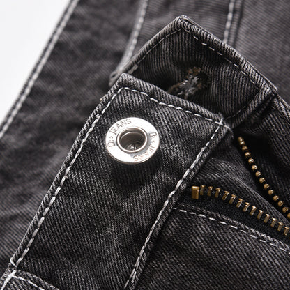 Gradient Washed Flared Jeans For Men
